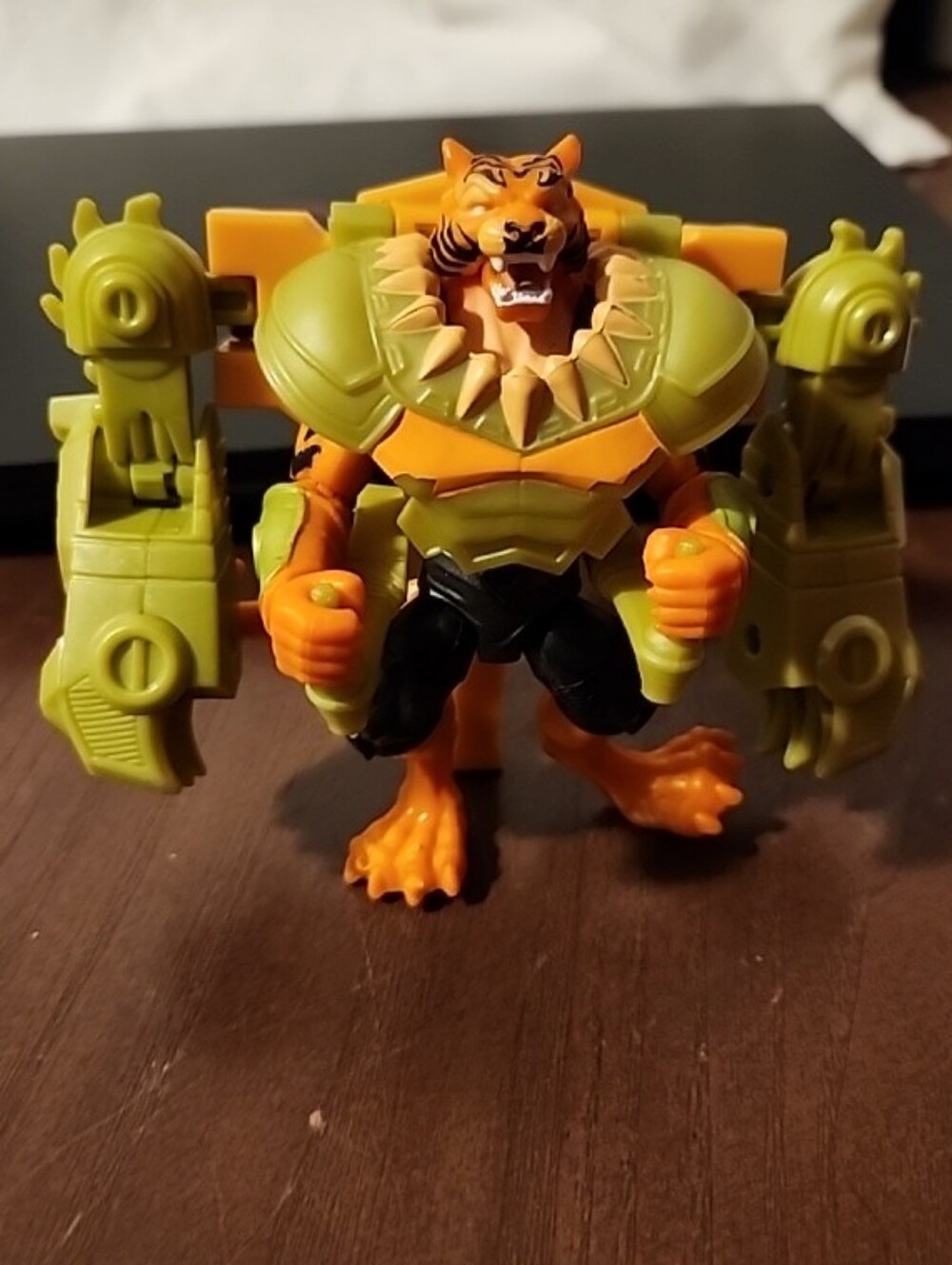 Bronze Tiger Mega Gear Action Figure & Transforming Armor